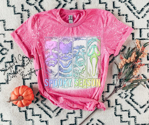 SPOOKY SEASON BLEACHED TEE