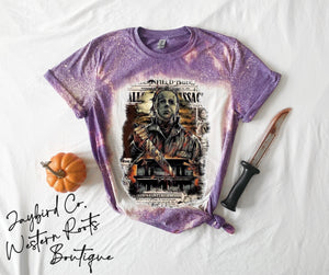 HALLOWEEN BLEACHED TEE