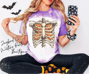 HALLOWEEN BLEACHED TEE