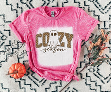 Load image into Gallery viewer, COZY SEASON BLEACHED TEE
