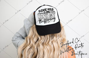 Mentally Buffering|Trucker Hat