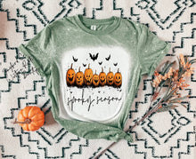 Load image into Gallery viewer, SPOOKY SEASON BLEACHED TEE

