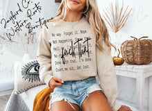 Load image into Gallery viewer, FUCK THAT HOODIE/CREW SWEATSHIRT
