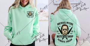 MICHAEL MYERS SWEATSHIRT | MINT GREEN | ORCHID | DARK HEATHER | WHITE