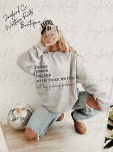 Load image into Gallery viewer, INNER PEACE HOODIE/CREW SWEATSHIRT
