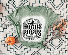 Load image into Gallery viewer, HOCUS POCUS BLEACHED TEE
