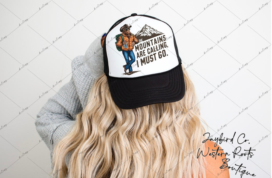 Bigfoot Mountains Are Calling|Trucker Hat
