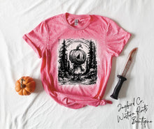 Load image into Gallery viewer, SCARY PUMPKIN BLEACHED TEE
