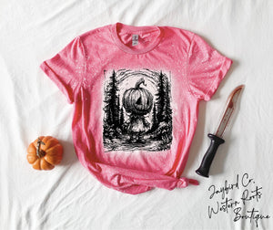 SCARY PUMPKIN BLEACHED TEE