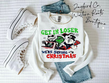 Load image into Gallery viewer, GET IN LOSER WERE SAVING CHRISTMAS | ASH GRAY | SPORT GRAY | SAND | WHITE
