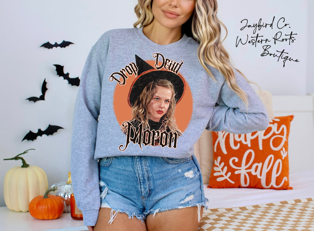 DROP DEAD MORON | ASH GRAY | SPORT GRAY | SAND | FOREST GREEN