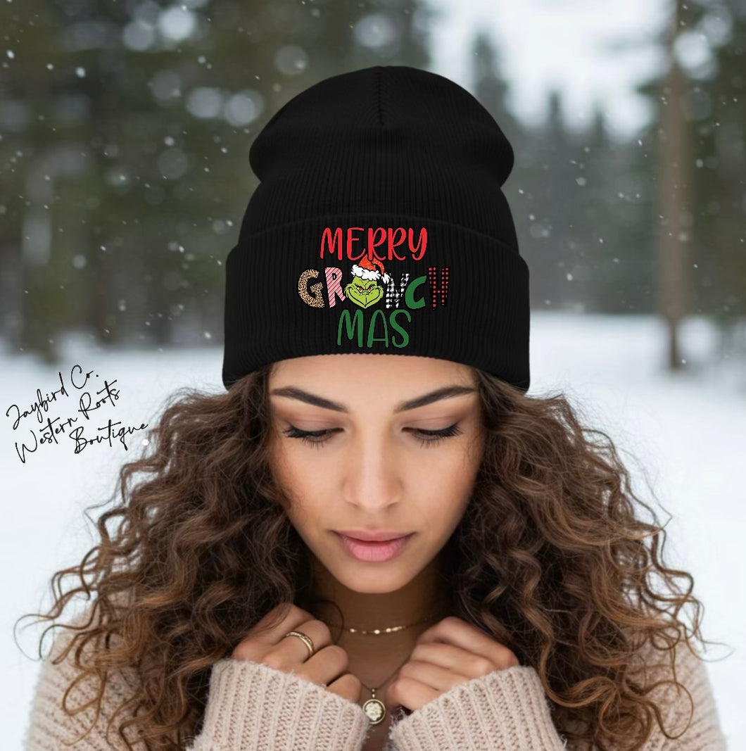 MERRY GRINCHMAS | BEANIE HAT