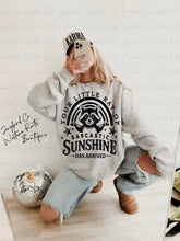 Load image into Gallery viewer, YOUR LITTLE RAY OF SARCASTIC SUNSHINE HOODIE/CREW SWEATSHIRT
