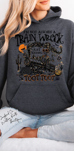 TRAIN WRECK SWEATSHIRT | MINT GREEN | ORCHID | DARK HEATHER | WHITE