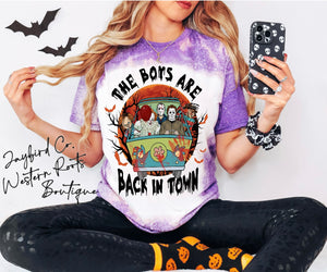 THE BOYS ARE BACK IN TOWN BLEACHED TEE
