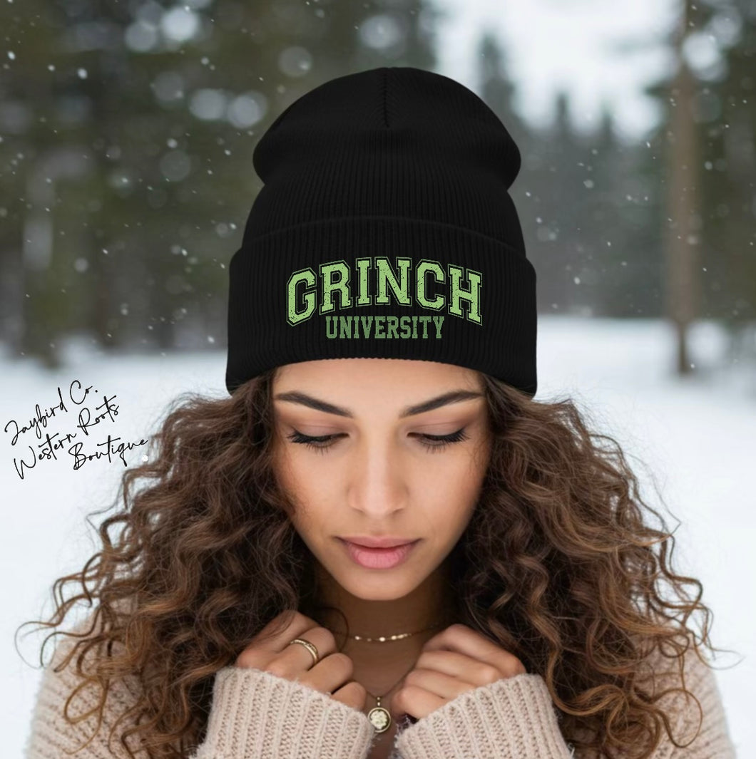 GRINCH UNIVERSITY | BEANIE HAT