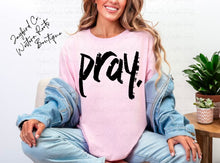 Load image into Gallery viewer, PRAY BLEACHED TEE
