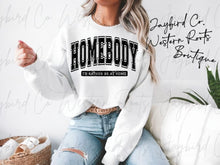 Load image into Gallery viewer, HOMEBODY HOODIE/CREW SWEATSHIRT
