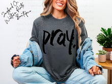 Load image into Gallery viewer, PRAY BLEACHED TEE

