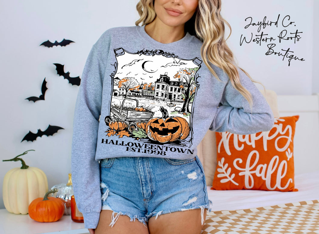 HALLOWEENTOWN | ASH GRAY | SPORT GRAY | SAND | FOREST GREEN