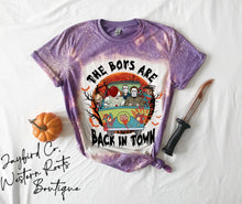 Load image into Gallery viewer, THE BOYS ARE BACK IN TOWN BLEACHED TEE
