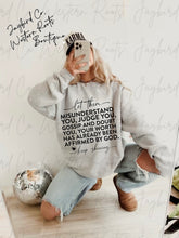 Load image into Gallery viewer, LET THEM HOODIE/CREW SWEATSHIRT
