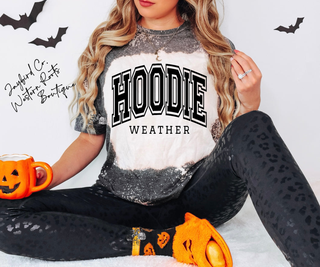 HOODIE WEATHER BLEACHED TEE