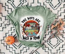 Load image into Gallery viewer, THE BOYS ARE BACK IN TOWN BLEACHED TEE
