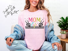 Load image into Gallery viewer, MOM LIFE BLEACHED TEE

