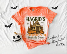 Load image into Gallery viewer, HAGRADS PUMPKIN FARM BLEACHED TEE
