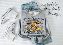 Load image into Gallery viewer, I DONT MATCH ENERGY | ASH GRAY | SPORT GRAY | SAND | WHITE
