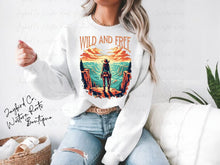 Load image into Gallery viewer, WILD AND FREE HOODIE/CREW SWEATSHIRT
