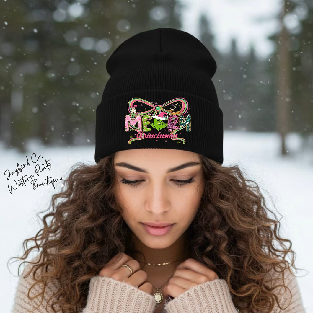 MERRY GRINCHMAS | BEANIE HAT