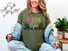 Load image into Gallery viewer, MOM LIFE BLEACHED TEE
