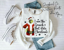 Load image into Gallery viewer, I AM THE GRINCH THAT STOLE CHRISTMAS | ASH GRAY | SPORT GRAY | SAND | WHITE
