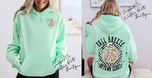 Load image into Gallery viewer, FALL BREEZE AUTUMN LEAVES SWEATSHIRT | MINT GREEN | ORCHID | DARK HEATHER | WHITE
