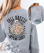 Load image into Gallery viewer, FALL BREEZE AUTUMN LEAVES SWEATSHIRT | ASH GRAY | SPORT GRAY | SAND | FOREST GREEN
