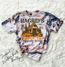 Load image into Gallery viewer, HAGRADS PUMPKIN FARM BLEACHED TEE
