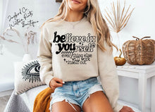 Load image into Gallery viewer, BELIEVE IN YOURSELF HOODIE/CREW SWEATSHIRT
