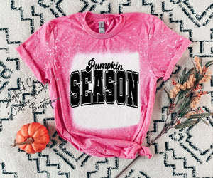 PUMPKIN SEASON BLEACHED TEE