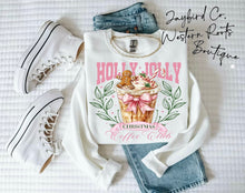 Load image into Gallery viewer, HOLLY JOLLY CHRISTMAS | ASH GRAY | SPORT GRAY | SAND | WHITE
