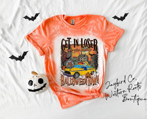 HALLOWEENTOWN BLEACHED TEE