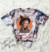 Load image into Gallery viewer, DROP DEAD MORON BLEACHED TEE
