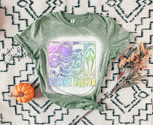 SPOOKY SEASON BLEACHED TEE