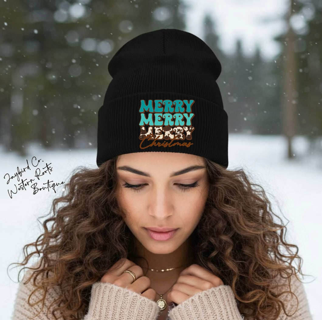 MERRY CHRISTMAS | BEANIE HAT
