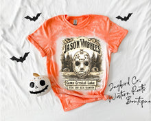 Load image into Gallery viewer, CAMP CRYSTAL LAKE BLEACHED TEE
