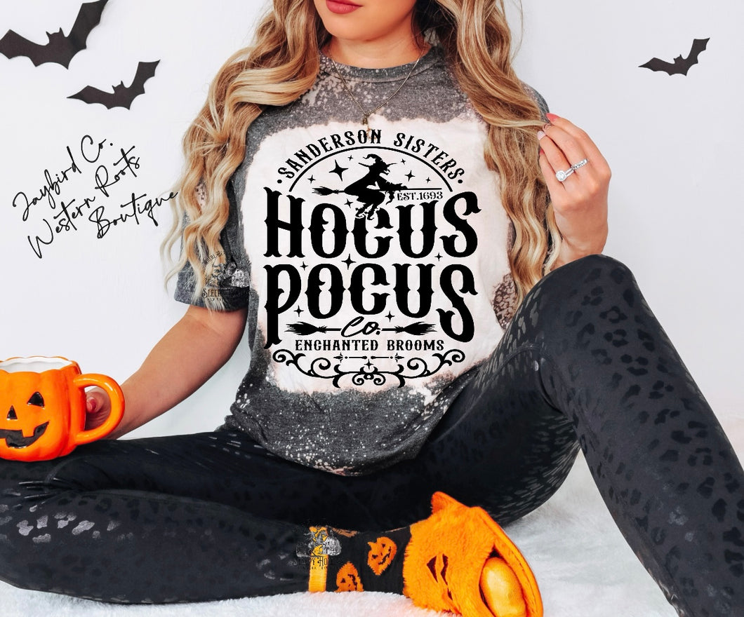 HOCUS POCUS BLEACHED TEE