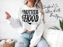 Load image into Gallery viewer, MOTHERHOOD HOODIE/CREW SWEATSHIRT
