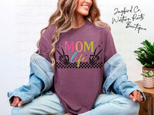 Load image into Gallery viewer, MOM LIFE BLEACHED TEE
