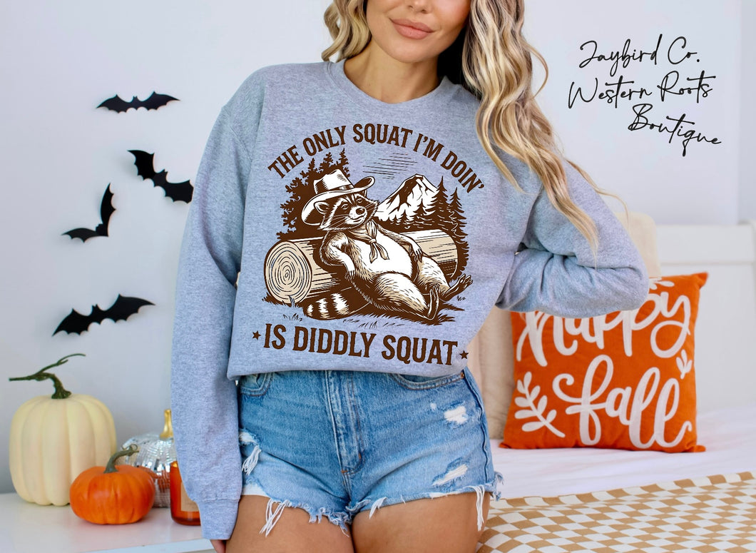 THE ONLY SQUAT IM DOING | ASH GRAY | SPORT GRAY | SAND | FOREST GREEN